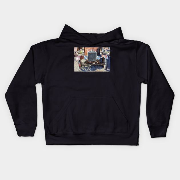 Model T Truck Grill Kids Hoodie by Rob Johnson Photography